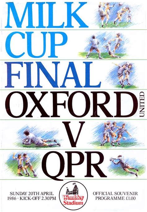qpr v oxford milk cup final